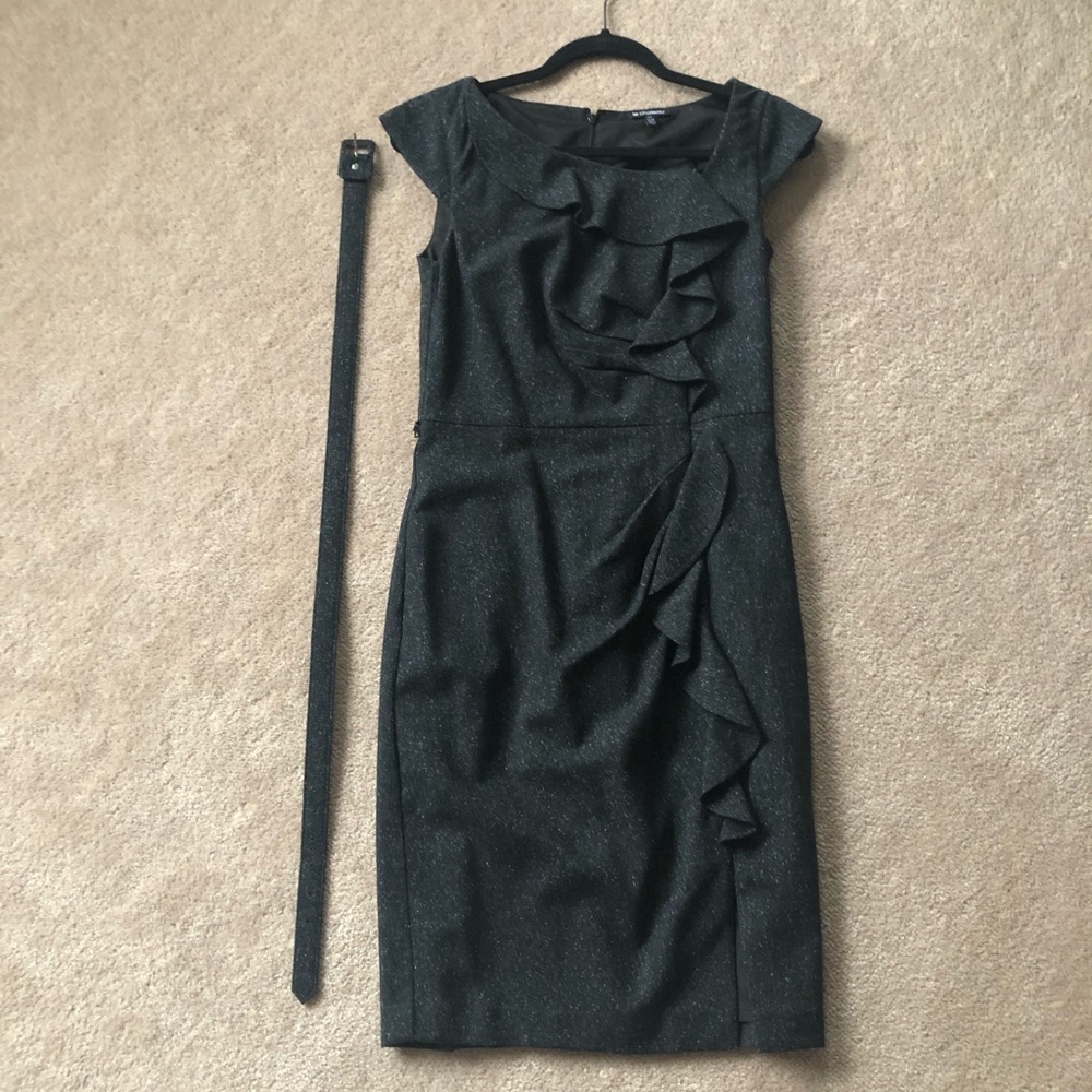 Le Chateau Belted Dress